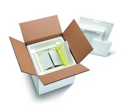 Company launches temperature-controlled protective packaging with around a 96-hour holding time that maintains temps for four days.