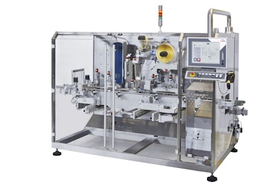 Print & Check Flex serialization unit provides flexibility to contract packagers requiring flexibility in carton dimensions, artwork changes and varying code printing specifications.