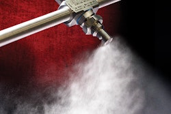 No Drip Spray Nozzle Conserves Liquid, Fits in Tight Spaces