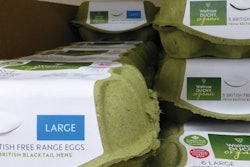The Huhtamaki GreeNest egg carton is partly made from grass.