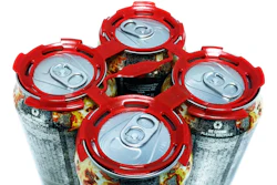 Lightweight craft beer carrier is still strong enough to hold a six-pack. Image source: Roberts PolyPro, powered by Pro Mach.