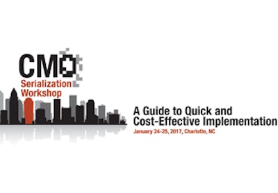 Practical two-day workshop Jan 24 and 25 in North Carolina aims to help prepare attendees for the November 2017 serialization deadlines.