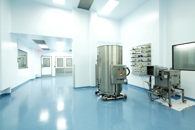 AES Pharma System and flexible utility stations support single-use bioprocess technology