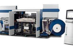 New digital UV inkjet label press at Canadian converter.