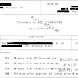 In this hypothetical invoice, 55% of the machine’s total cost was still outstanding 90 days after receipt of the machine.