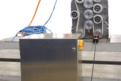 StackTeck servo drives for unscrewing molds for use in cleanroom applications.