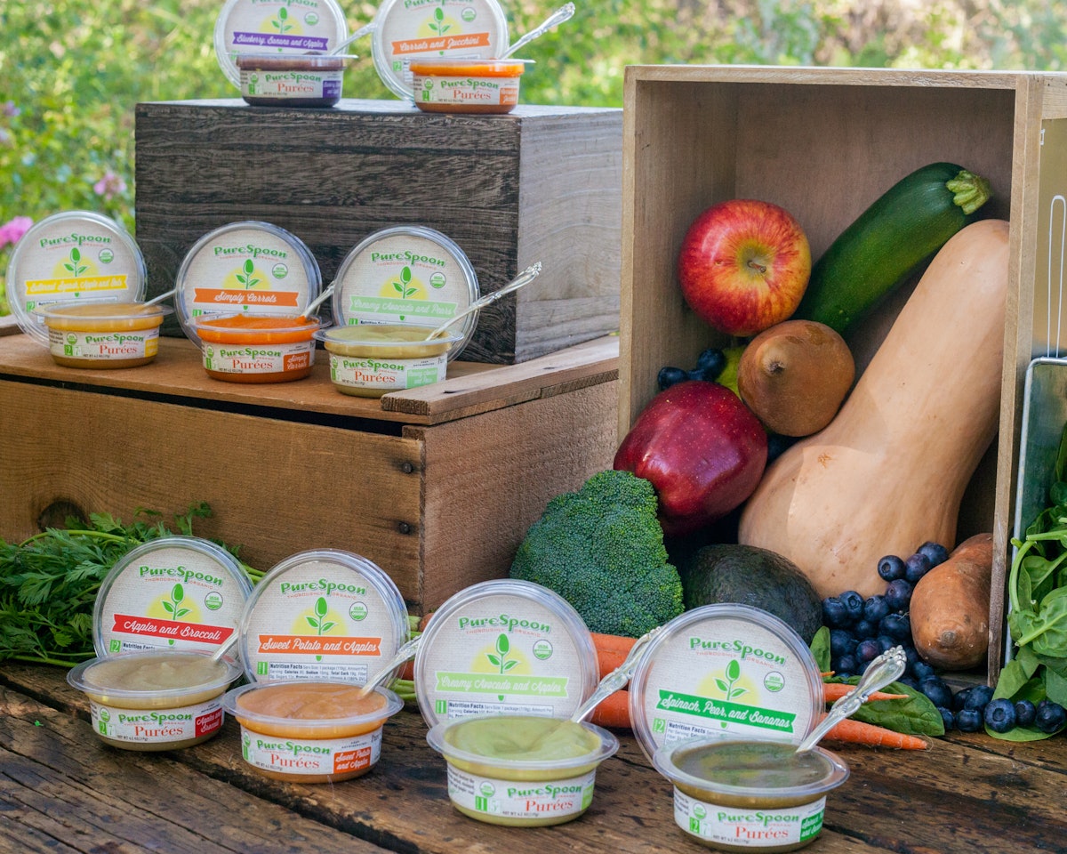 Pure spoon deals organic baby food