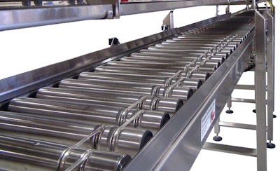 System Technology 24VDC-powered Roller Conveyor