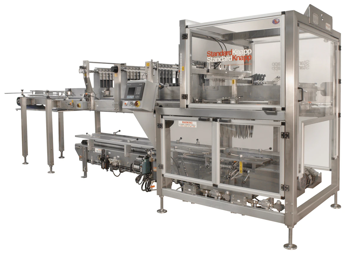 Standard Knapp Case Packer Designed For Microbreweries From Standard 