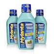 Mylanta updates include a sleek, tapered bottle in a teal mint color, Indents on both sides to improve grip, a clarified polypropylene dosage cup that snaps over the bottle cap, and a debossed cup with the Mylanta name to discourage unintended use.