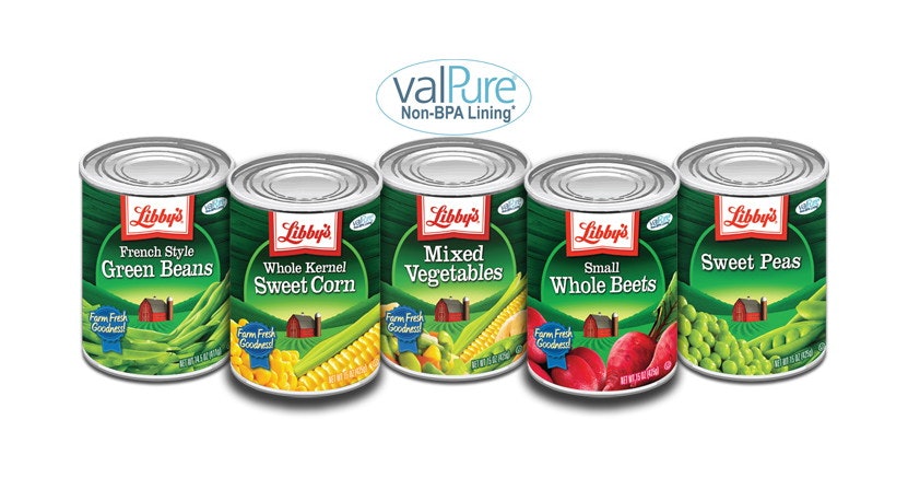 Libby's labels vegetable cans as BPA-free | Packaging World