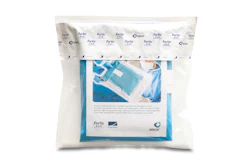 For applications including hospital supplies, surgical packs and gowns, medical devices, and pharmaceuticals, Amcor Flexibles’ Fortis™ breather bag offers strength, tear resistance and fiber-clean peels that benefit medical facility workers.