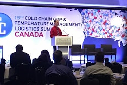 Alan Kennedy of TEAM-UP speaks at IQPC Cold Chain Canada on March 2, 2017.