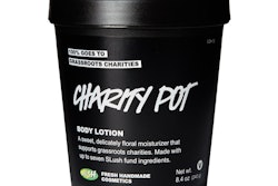 The Lush Black Pot from Lush Fresh Handmade Cosmetics is made from 100% PCR PP.