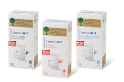 Carrefour is offering three different types of UHT milk in SIG Combibloc’s combibloc EcoPlus 1,000-mL aseptic carton in Spain.