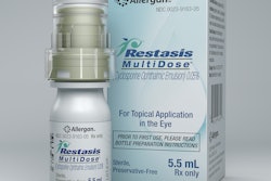Preservative-free dispenser replaces single-use vials and reportedly represents the first time it is used for a prescription dry eye product in the U.S. (Photo courtesy of Allergan Inc.)