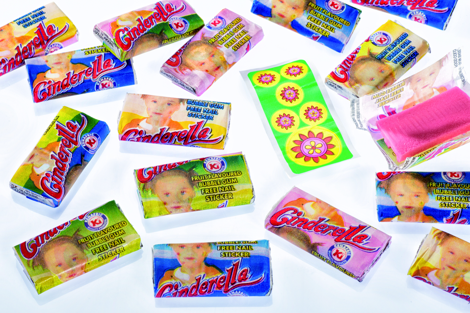 Kenafric uses eight machines to package its increasingly popular Bazooka-style bubble gum in a side-fold wrap with a comic-strip insert.