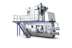 The Tetra Pak E3/Speed Hyper runs at 40,000 ambient portion packs/hr.