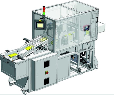 Inline stacking and banding system