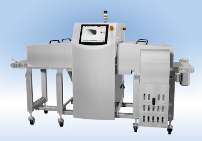 X-ray machine for heavy products, washdown environments