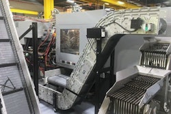 The plastic modular conveyor components can be quickly repositioned to accommodate changing product handling needs.
