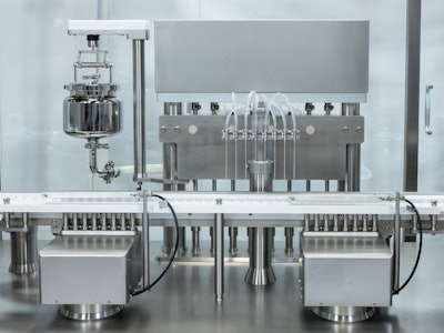 The ALF5080 filing station from Bosch Packaging Technology.