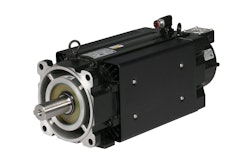 Continuous duty servo motor