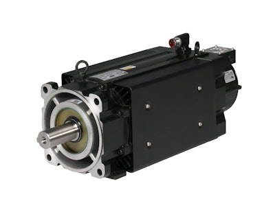 Continuous duty servo motor