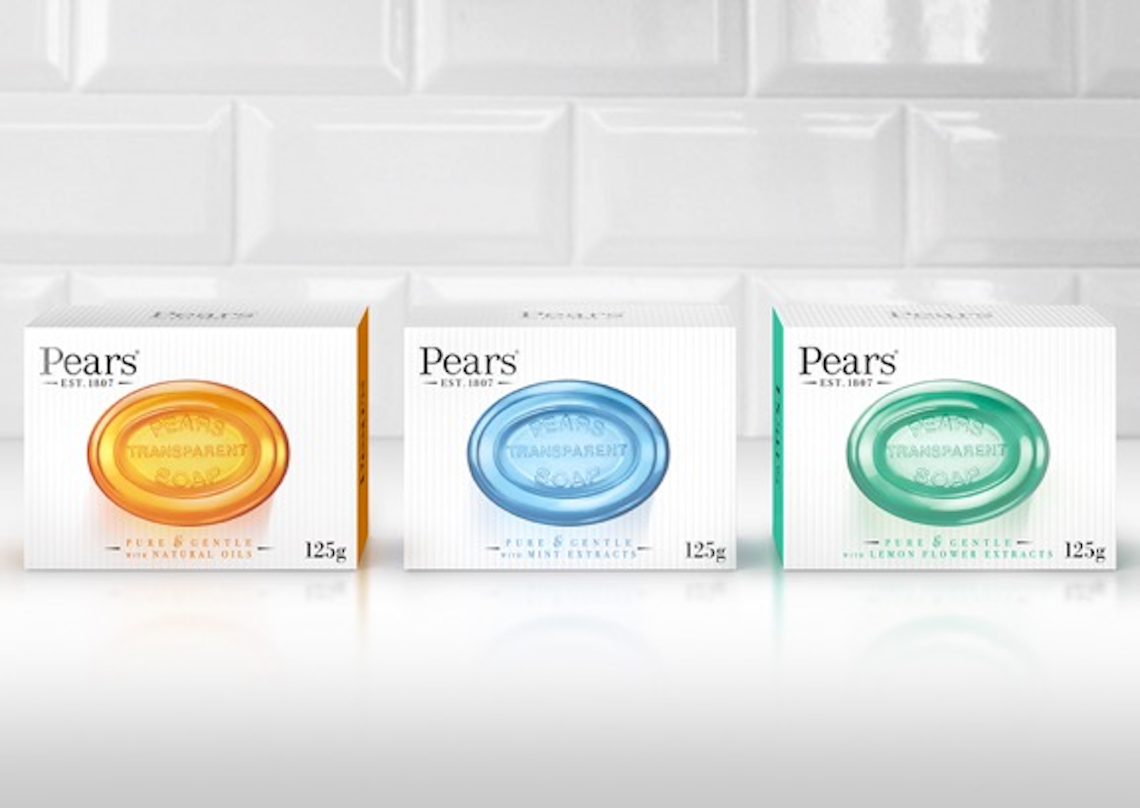 U K Soap Brand Pears Plays Up Authenticity Quality Packaging World