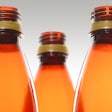 Clear PET bottles could be blended with amber colored bottles to avoid recycling issues.Photo courtesy of Plastic Technologies, Inc.