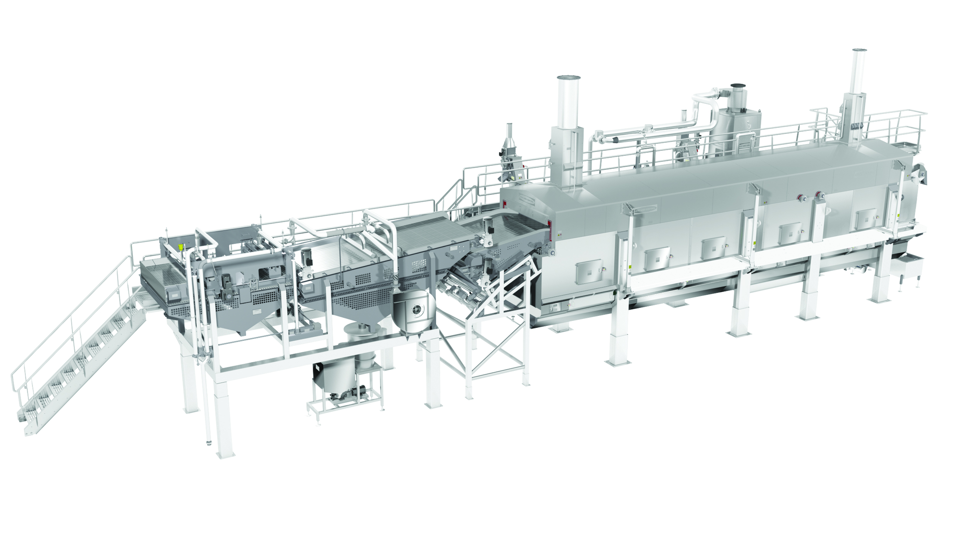 Heat and Control 2-stage French Fry Fryer System