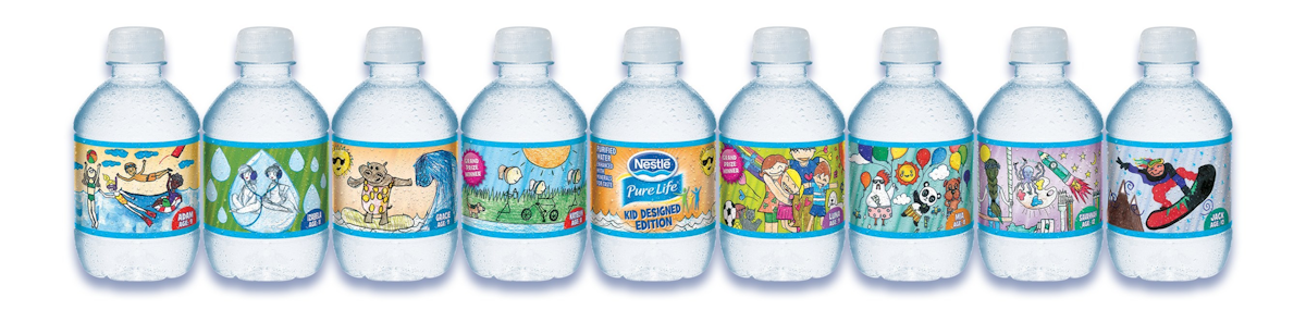 Contest Features Kid Designed Water Bottle Labels Packaging World