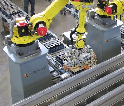 Robotic palletizing and depalletizing