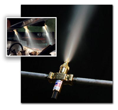 Vortex Spray Nozzles for Evaporative Cooling