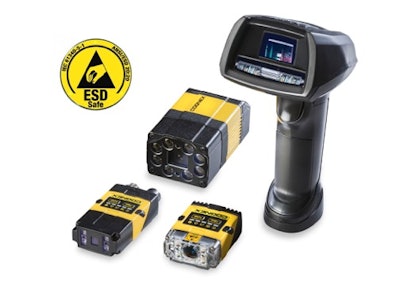 ESD-safe barcode readers