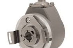 Hollow bore absolute encoder