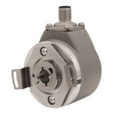 Hollow bore absolute encoder