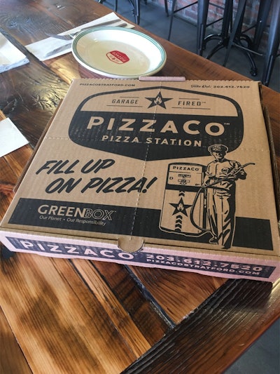 PizzaCo became the first pizza restaurant in Connecticut to begin using a custom version of the GreenBox.
