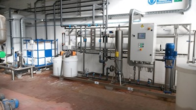 The Nalco Water reverse osmosis system at Inalca’s plant in Rieti, Italy, helps Inalca remove contaminants from the water.