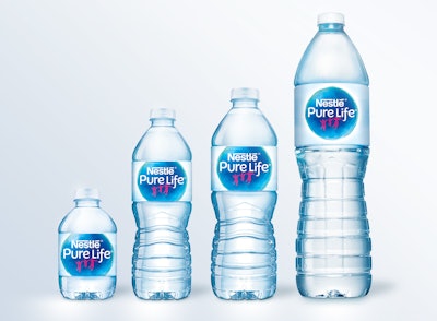 A new watercolor image magnifies Nestlé Pure Life’s message that the future is filled with possibilities.