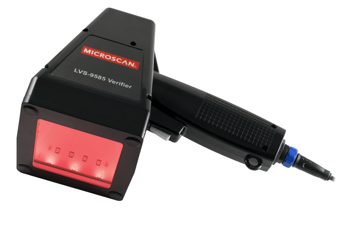 Microscan Handheld portable barcode verifier From Omron Packaging World