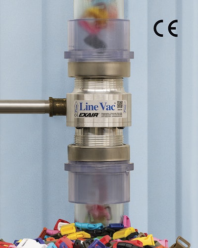 Exair's Aluminum Threaded Line Vac