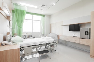 Evolve refrigerators can be stored throughout a hospital or clinic, including a patient room.