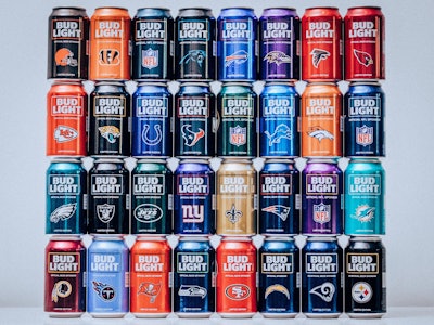 In total, there are 28 new designs to celebrate 28 NFL teams across the country.