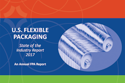 Over the past 10 years, the U.S. flexible packaging industry has experienced a 1.9% CAGR, with a 2016 annual growth rate of 2.4%.