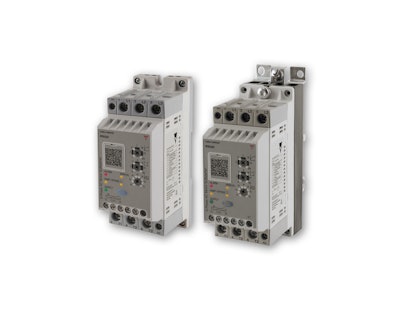 40 HP soft starters with integrated overload protection