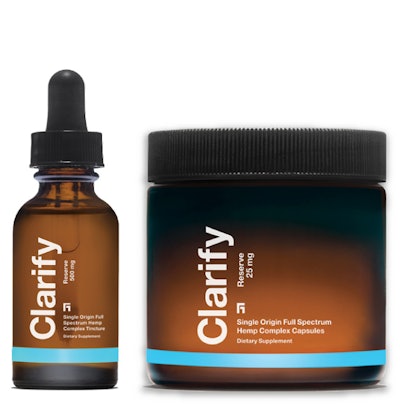 Functional Remedies has expanded its offering of Clarify hemp extract CBD products to include a Reserve line, featuring proprietary lipid extraction that utilizes the entire plant.