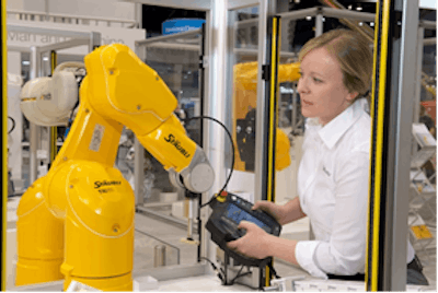 Line of collaborative robots