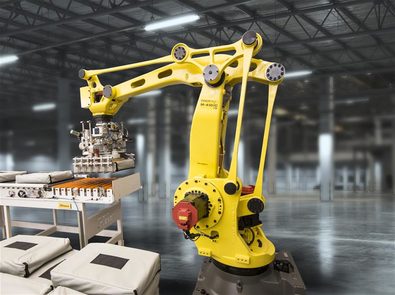 FANUC America: Compact Palletizing Robot From: FANUC America ...