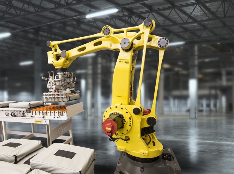 Fanuc palletizing best sale robot